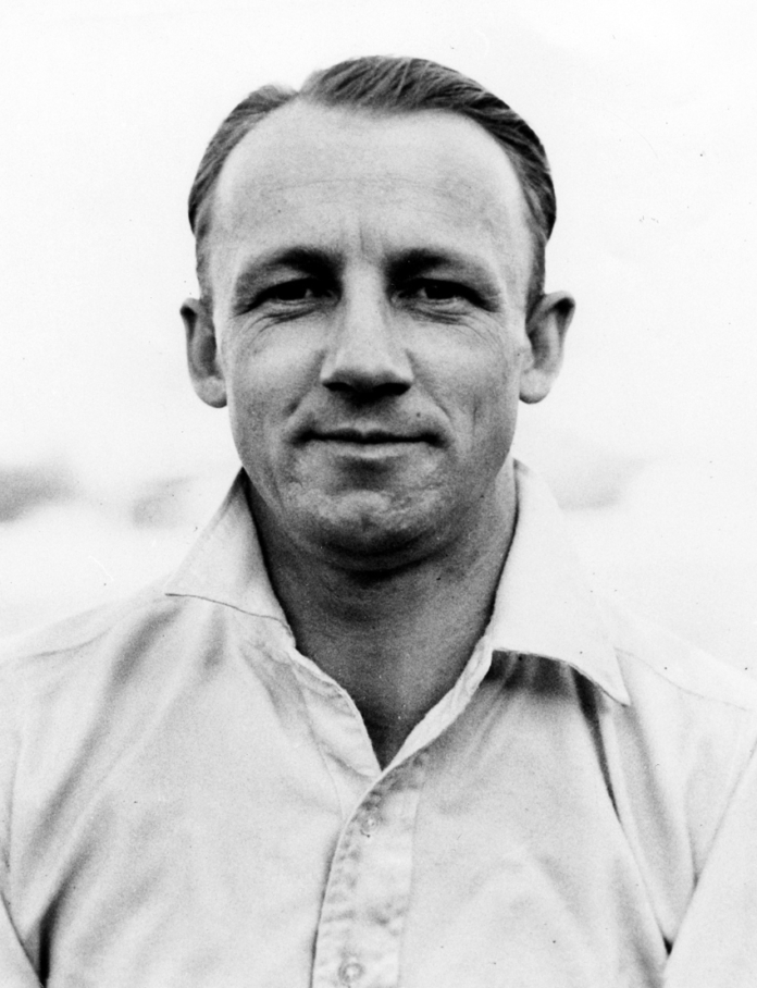 Don Bradman, the Australian captain