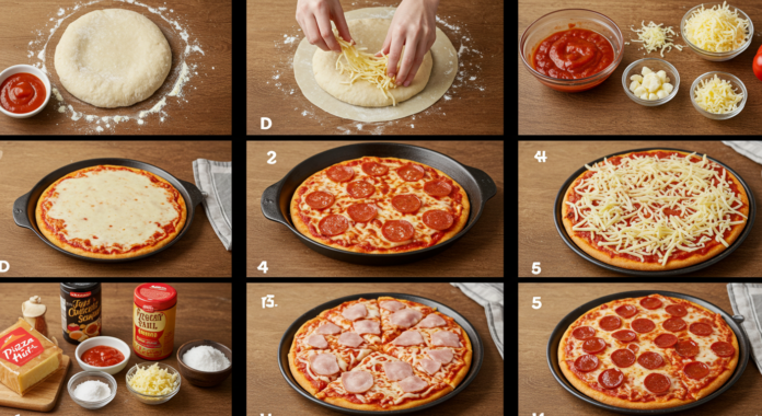 pizza hut personal pan pizza recipe