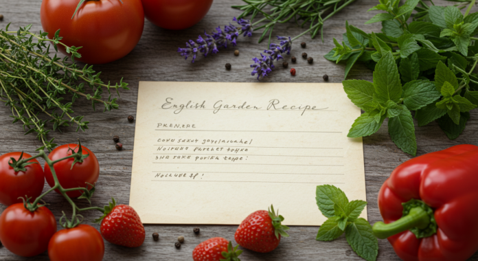 english garden recipe